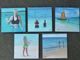 Five Beach Paintings